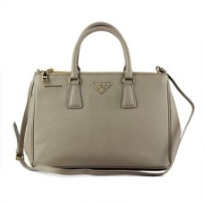 Prada 2274 graue Handtasche mit Kreuzmuster