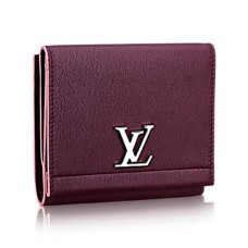Louis Vuitton Lockme II Kompakte Geldbörse M64837 Taurillon Leder