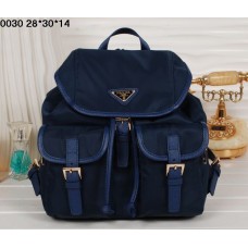 Prada Rucksack 0030 Marineblaue Tasche
