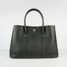 Hermes Garden Party Handtasche Klein 31cm Schwarz