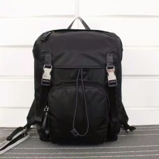 Prada Canvas Rucksack V135 Schwarz