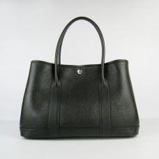 Hermes Garden Party Handtasche groß 36cm schwarz