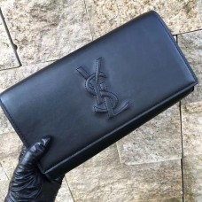 YSL Clutch 27cm Schwarz