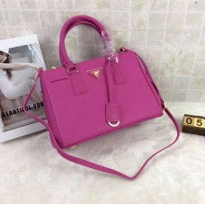 Prada Galleria Tasche 1801 Saffiano Leder 30cm Rose