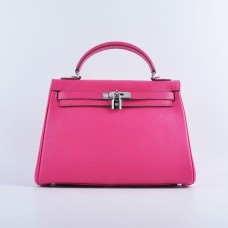 Hermes Kelly 32cm Togo Leder 6108 Rosésilber