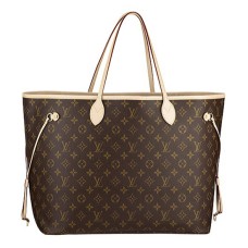 Louis Vuitton M40157 Neverfull GM Umhängetasche Monogram Canvas