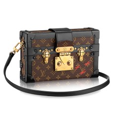 Louis Vuitton M40273 Petite Malle Umhängetasche Monogram Canvas