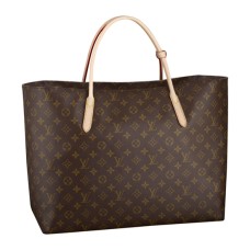 Louis Vuitton M40609 Raspail GM Tragetasche Monogram Canvas