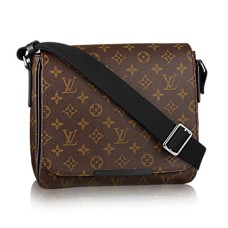 Louis Vuitton M40935 District PM Umhängetasche Monogramm-Makassar-Segeltuch
