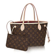 Louis Vuitton M41001 Neverfull PM Umhängetasche Monogram Canvas