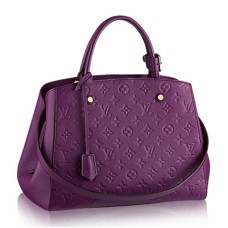 Louis Vuitton M41046 Montaigne MM Einkaufstasche Monogram Empreinte Leder