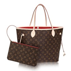Louis Vuitton M41177 Neverfull MM Umhängetasche Monogram Canvas