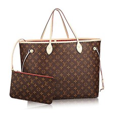 Louis Vuitton M41179 Neverfull GM Umhängetasche Monogram Canvas