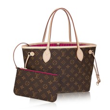 Louis Vuitton M41245 Neverfull PM Umhängetasche Monogram Canvas