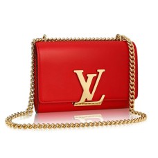 Louis Vuitton M41280 Kette Louise MM Umhängetasche Kalbsleder