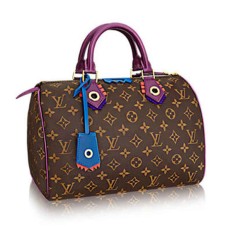 Louis Vuitton M41666 Speedy 30 Totem Tragetasche Monogram Canvas