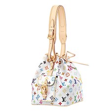 Louis Vuitton M42229 Petit Noe Umhängetasche Monogram Multicolore Canvas