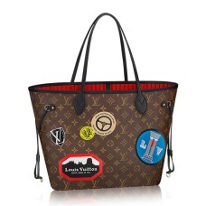 Louis Vuitton M42844 Neverfull MM Umhängetasche Monogram Canvas