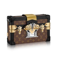 Louis Vuitton M44097 Petite Malle Umhängetasche Monogram Canvas