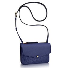 Louis Vuitton M50262 Twice Umhängetasche Monogram Empreinte Leder