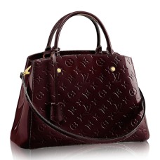Louis Vuitton M50400 Montaigne MM Tragetasche Monogramm Vernis