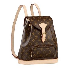 Louis Vuitton M51136 Montsouris MM Rucksack Monogram Canvas