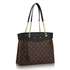 Louis Vuitton M51198 Pallas Shopper Umhängetasche Monogram Canvas