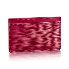 Louis Vuitton M60327 Kartenetui aus Epi-Leder