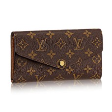 Louis Vuitton M60531 Sarah Brieftasche Monogramm Leinwand