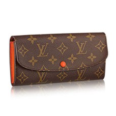 Louis Vuitton M60696 Emilie Geldbörse Monogramm Canvas