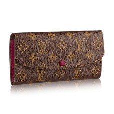 Louis Vuitton M60697 Emilie Geldbörse Monogramm Leinwand