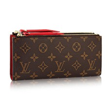 Louis Vuitton M61287 Adele Geldbörse Monogram Canvas