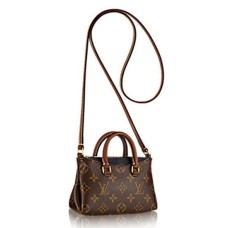 Louis Vuitton M61416 Nano Pallas Umhängetasche Monogram Canvas