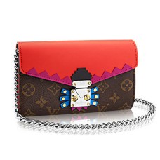 Louis Vuitton M61488 Kette Geldbörse Totem Monogram Canvas