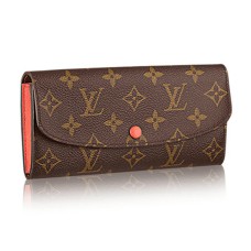 Louis Vuitton M61578 Emilie Geldbörse Monogram Canvas