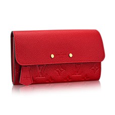 Louis Vuitton M61831 Pont-Neuf Geldbörse Monogram Empreinte Leder