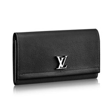 Louis Vuitton M62329 Lockme II Geldbörse Taurillon Leder
