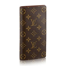 Louis Vuitton M66540 Brazza Geldbörse Monogram Canvas