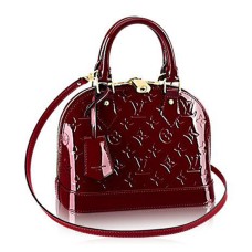 Louis Vuitton M90231 Alma BB Einkaufstasche Monogramm Vernis