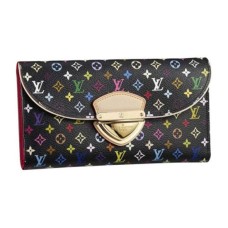 Louis Vuitton M93738 Eugenie Geldbörse Monogram Multicolore Canvas