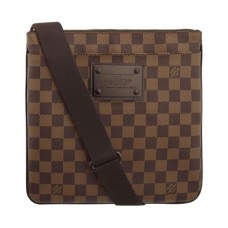 Louis Vuitton N41100 Pochette Plate Brooklyn Umhängetasche Damier Ebene Canvas