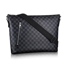 Louis Vuitton N41106 Mick MM Umhängetasche Damier Graphite Canvas