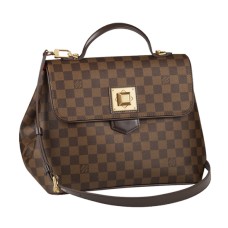 Louis Vuitton N41168 Bergamo MM Umhängetasche Damier Ebene Canvas