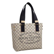 Louis Vuitton N41179 Cabas PM Umhängetasche Damier Azur Canvas