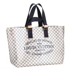 Louis Vuitton N41180 Cabas GM Umhängetasche Damier Azur Canvas