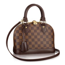 Louis Vuitton N41221 Alma BB Tragetasche Damier Ebene Canvas
