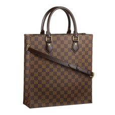 Louis Vuitton N41226 Sac Plat PM Tragetasche Damier Ebene Canvas