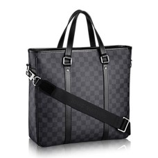 Louis Vuitton N41259 Tadao PM Aktentasche Damier Graphite Canvas