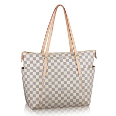 Louis Vuitton N41279 Totally MM Umhängetasche Damier Azur Canvas