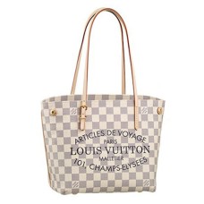 Louis Vuitton N41376 Cabas PM Umhängetasche Damier Azur Canvas